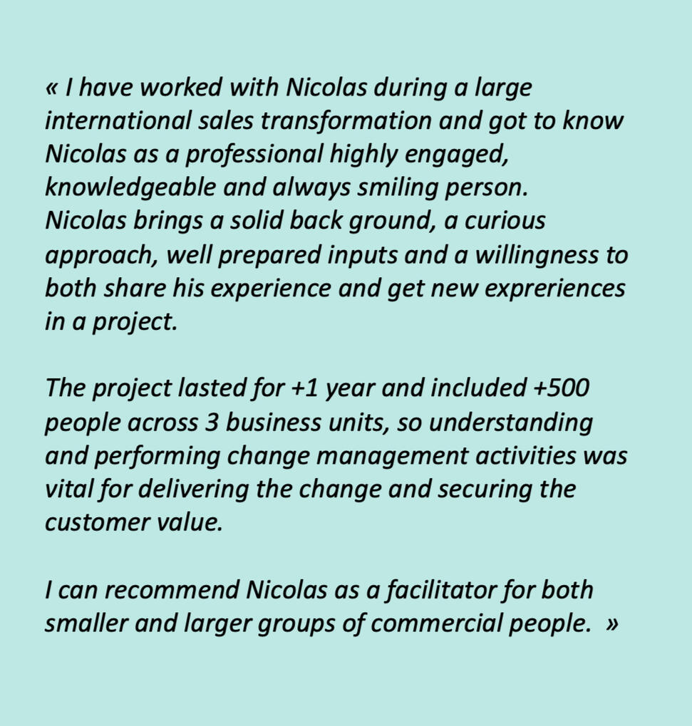 Karsten Pirchert - Sales excellence at Commerzial (Danemark)