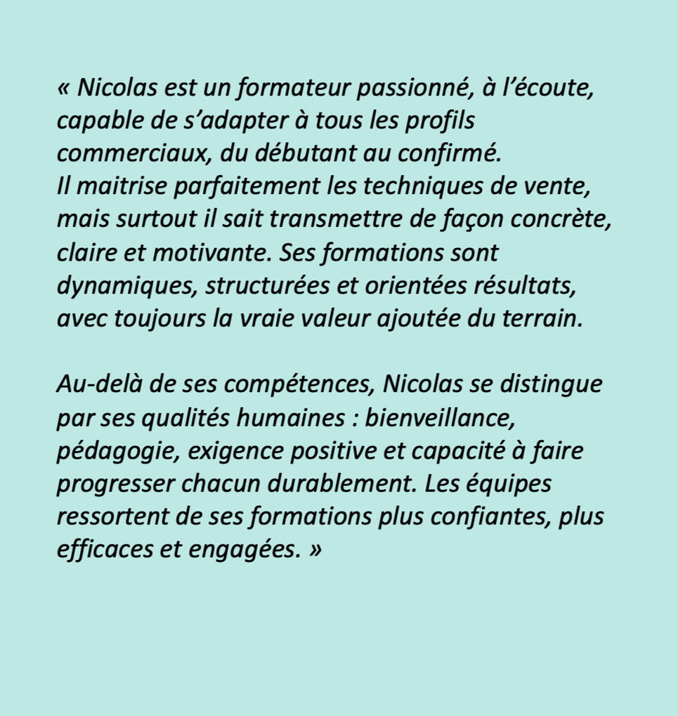 Fabrice Alvès - Superviseur des Ventes - CEMIS