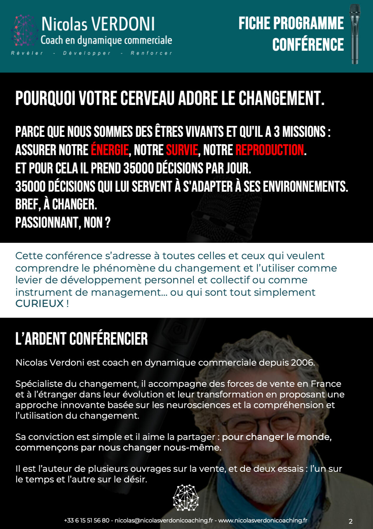 Fiche formation Incarnez l'excellence grâce aux neurosciences